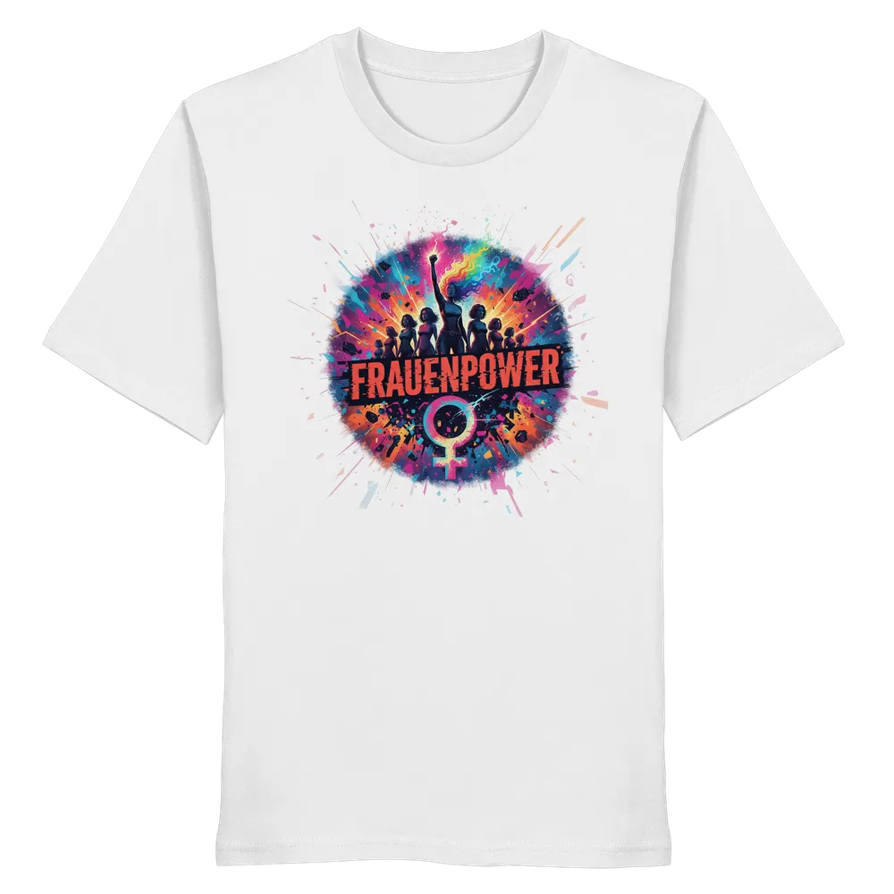 Frauenpower - Feminismus — Shirt in White von Personal Paramedic