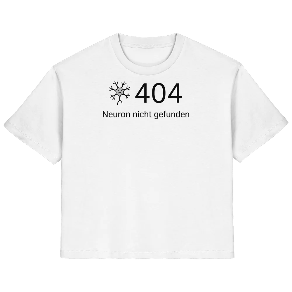 Error: 404 Neuron nicht gefunden - Medizinhumor — Shirt (tailliert) in White von Personal Paramedic