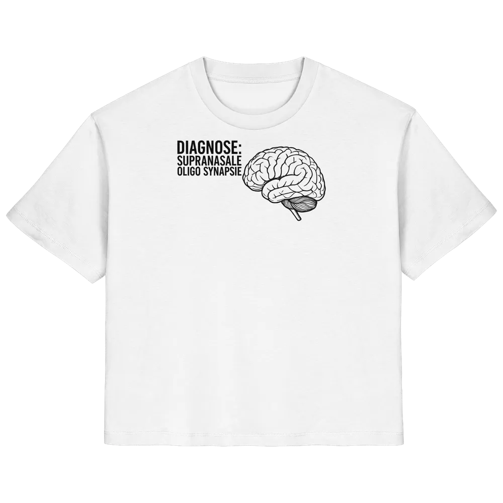 Diagnose: Supranasale Olingo Synapsie - Medizinhumor — Shirt (tailliert) in White von Personal Paramedic