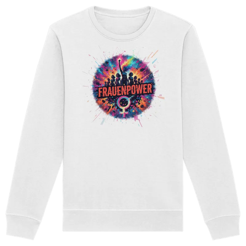 Frauenpower - Feminismus — Sweatshirt in White von Personal Paramedic