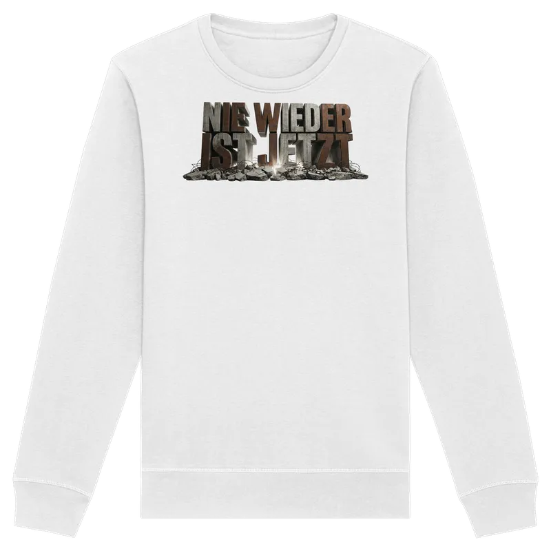 Nie wieder ist jetzt - Demokratie — Sweatshirt in White von Personal Paramedic