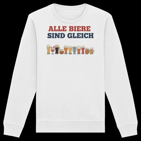 Alle Biere sind gleich - Demokratie — Sweatshirt von Personal Paramedic