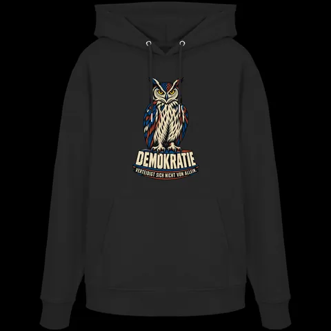 Demokratie verteidigt sich nicht von allein — Organic Hoodie von Personal Paramedic