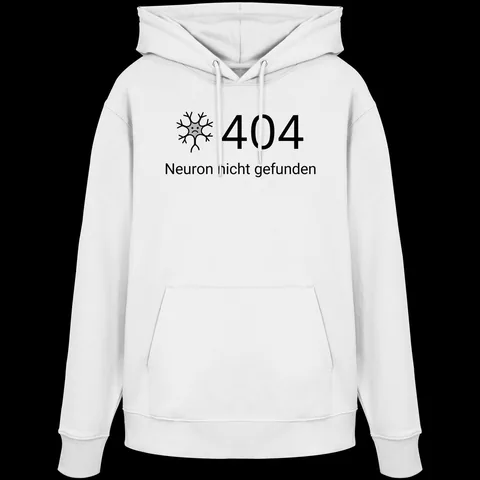 Error: 404 Neuron nicht gefunden - Medizinhumor — Organic Hoodie von Personal Paramedic