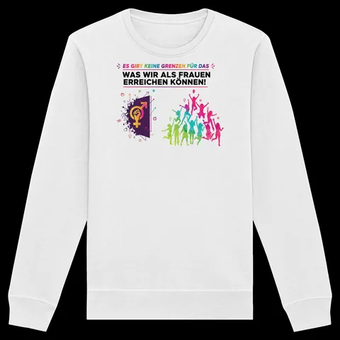 Es gibt keine Grenzen für das, was wir als Frauen erreichen können - Frauenrechte — Organic Hoodie von Personal Paramedic