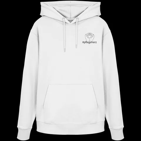 #pflegeherz - Pflegekraft — Organic Hoodie von Personal Paramedic