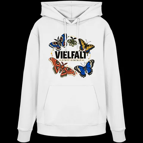 Vielfalt statt Einfalt — Organic Hoodie von Personal Paramedic